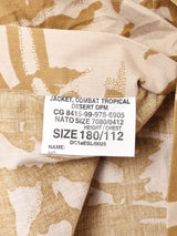 イギリス軍  デザートカモジャケット