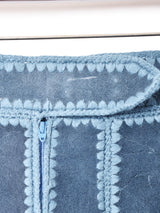 70's   パッチワーク レザースカート