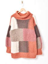 タートルネック ビッグシルエット セーター