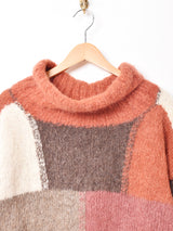 タートルネック ビッグシルエット セーター