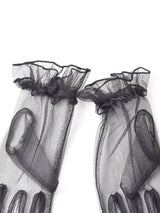 オーガンジー グローブ