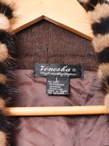 アンゴラファー カーディガン