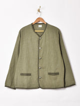 【3色展開】Backers コットンリネン チロルジャケット