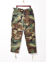 アメリカ軍 ウッドランドカモ カーゴパンツ W35