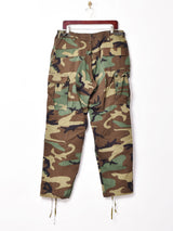 アメリカ軍 ウッドランドカモ カーゴパンツ W35