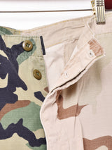 アメリカ軍 ウッドランド×デザートカモパンツ W37