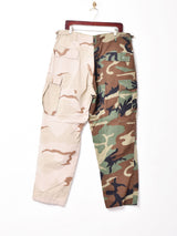 アメリカ軍 ウッドランド×デザートカモパンツ W37