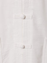【3色展開】Backers コットンリネン チャイナボタンジャケット