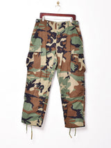 アメリカ軍 ウッドランドカモ カーゴパンツ W34