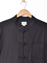 【3色展開】Backers コットンリネン チャイナボタンジャケット