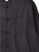 【3色展開】Backers コットンリネン チャイナボタンジャケット