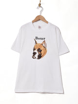 ドッグプリントTシャツ【ボクサー】