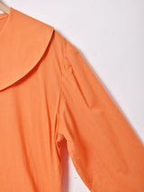 ビッグカラー 長袖ブラウス