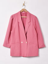 ストライプ テーラードジャケット