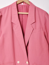 ストライプ テーラードジャケット