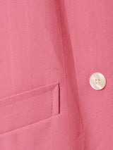 ストライプ テーラードジャケット