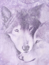 オオカミ プリントTシャツ