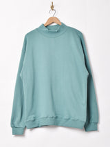 【4色展開】ハイネック スウェットシャツ