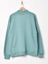 【4色展開】 ハイネック スウェットシャツ