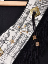 アメリカ製 フリンジ×スタッズ デザインTシャツ