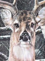 THE MOUNTAIN シカ プリントTシャツ