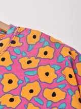 アメリカ製 花柄 Tシャツ