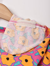 アメリカ製 花柄 Tシャツ