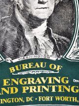 アメリカ製 ジョージ・ワシントン 両面プリントTシャツ