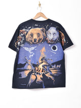 インディアン 両面プリントTシャツ