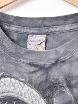 THE MOUNTAIN ドラゴン プリントTシャツ