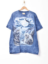 THE MOUNTAIN アニマル プリントTシャツ