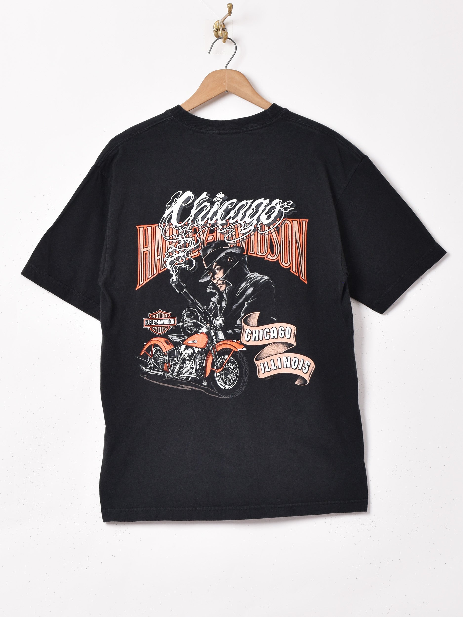 アメリカ製 Harley Davidson バックプリントTシャツ – 古着屋Top of 