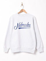 【3色展開】プリント ヘビーオンス スウェットシャツ「Nebraska」