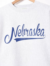 【3色展開】プリント ヘビーオンス スウェットシャツ「Nebraska」