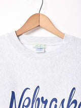 【3色展開】プリント ヘビーオンス スウェットシャツ「Nebraska」