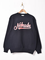 【3色展開】プリント ヘビーオンス スウェットシャツ「Nebraska」