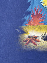 アメリカ製 海中 プリントTシャツ
