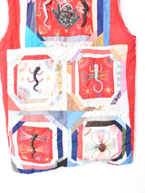 ハンドメイド パッチワークベスト