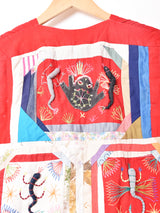 ハンドメイド パッチワークベスト