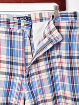 CHAPS チェック柄ショートパンツ W36