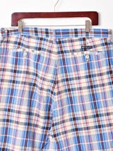 CHAPS チェック柄ショートパンツ W36