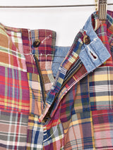 Ralph Lauren パッチワーク チェッショートパンツ W36