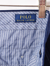 後染め Ralph Lauren コットンショートパンツ W32