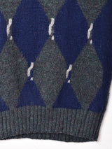 アメリカ製 アーガイル ニットベスト