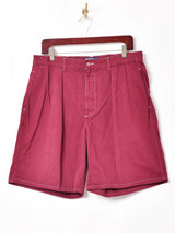 後染め Ralph Lauren コットンショートパンツ W33