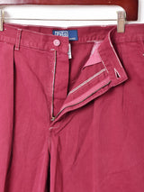 後染め Ralph Lauren コットンショートパンツ W33