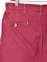 後染め Ralph Lauren コットンショートパンツ W33