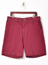 後染め Ralph Lauren コットンショートパンツ W35