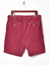 後染め Ralph Lauren コットンショートパンツ W35