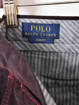 後染め Ralph Lauren コットンショートパンツ W33